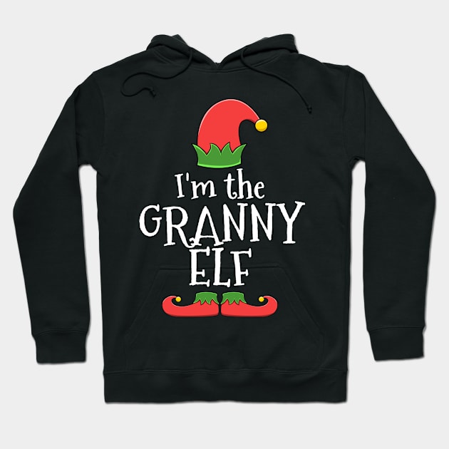 Granny Elf for Matching Family Christmas Group Hoodie by jkshirts